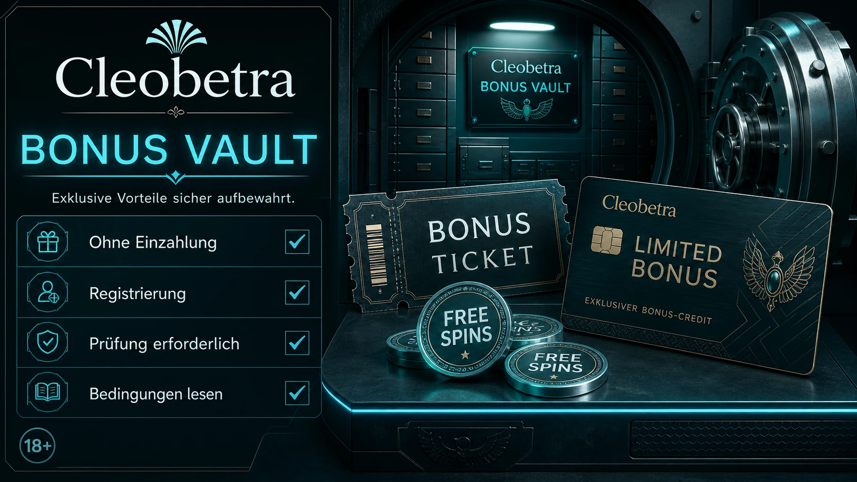 Cleobetra Casino Bonus ohne Einzahlung