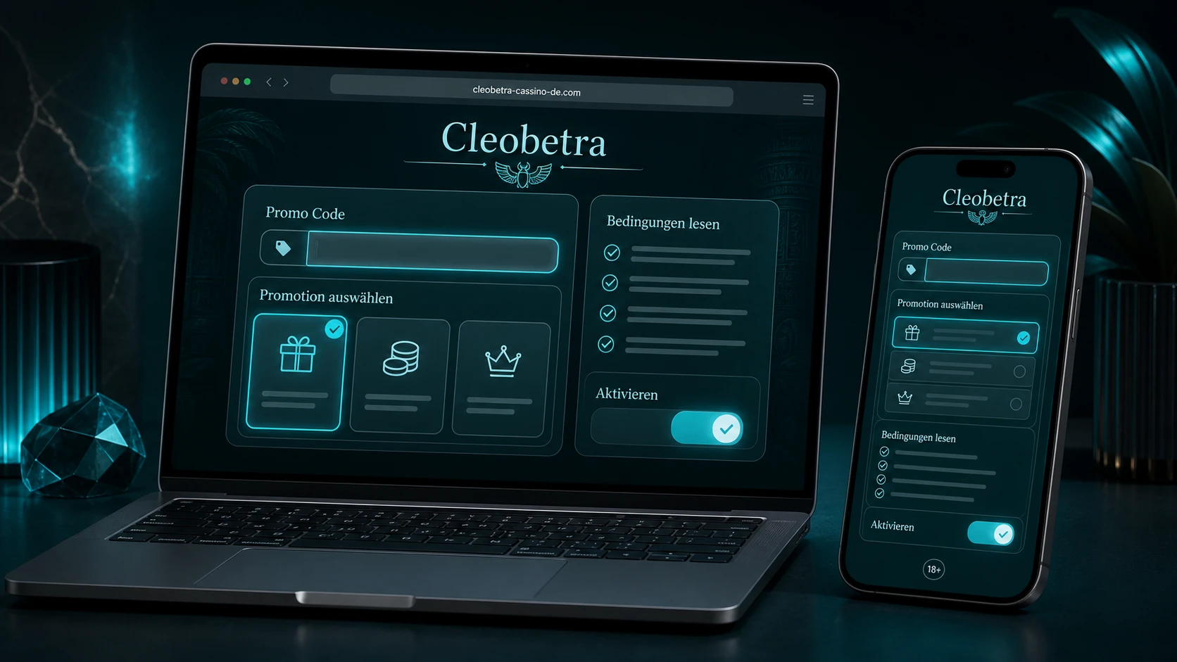 Cleobetra Casino Promo Code richtig nutzen